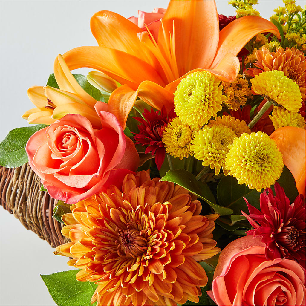 Bouquet of Blessings Cornucopia –  The Bloom Centre, Houston TX