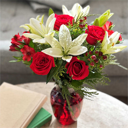 Evergreen Delight Bouquet –  The Bloom Centre, Houston TX