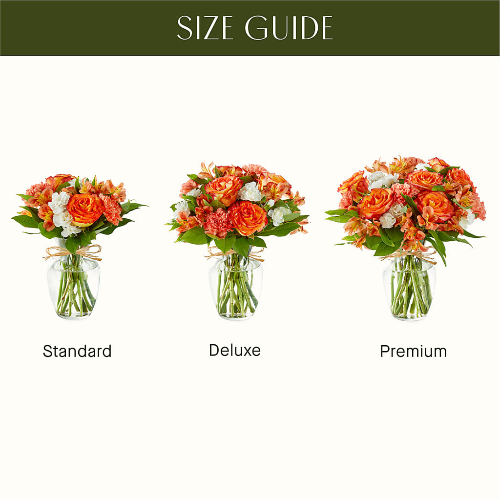 Apricot Glow Bouquet –  The Bloom Centre, Houston TX