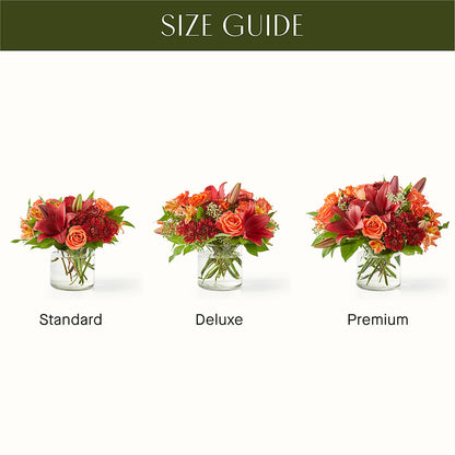 Crimson Leaves Bouquet –  The Bloom Centre, Houston TX