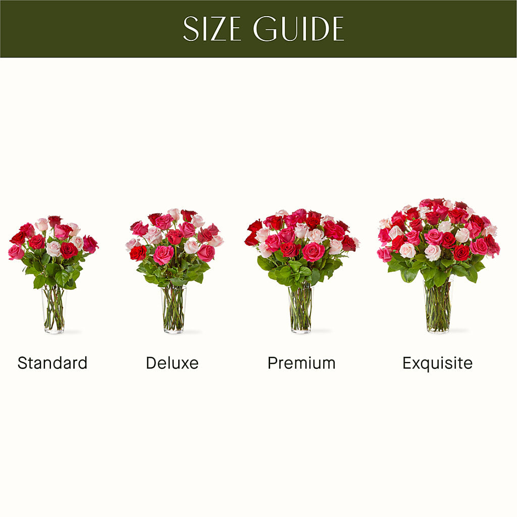 Charming Rose Bouquet –  The Bloom Centre, Houston TX