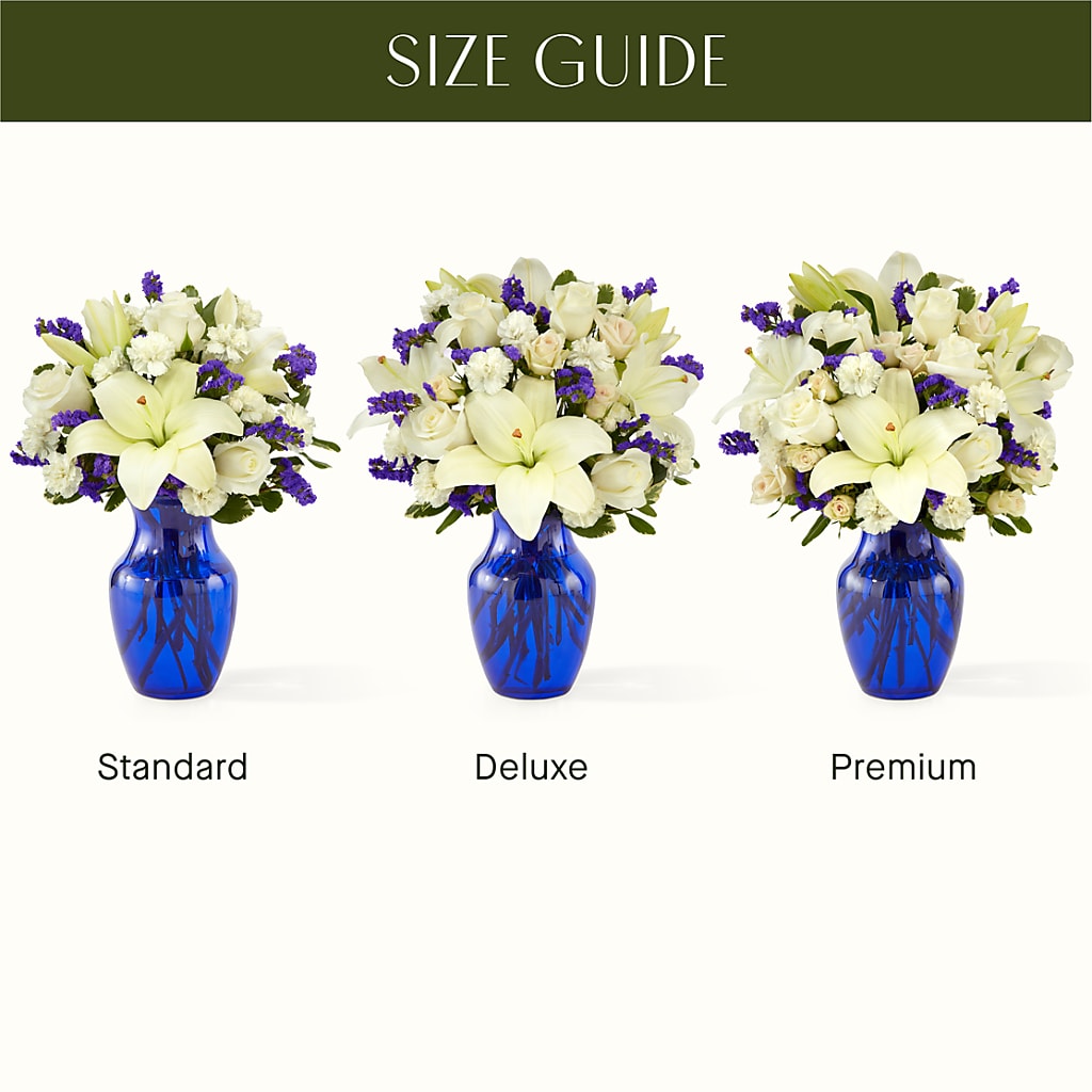 Sapphire Rush Bouquet –  The Bloom Centre, Houston TX