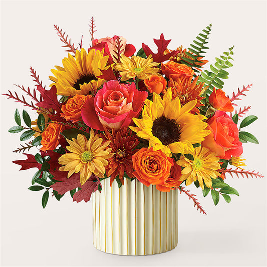 Fall Campfire Bouquet –  The Bloom Centre, Houston TX