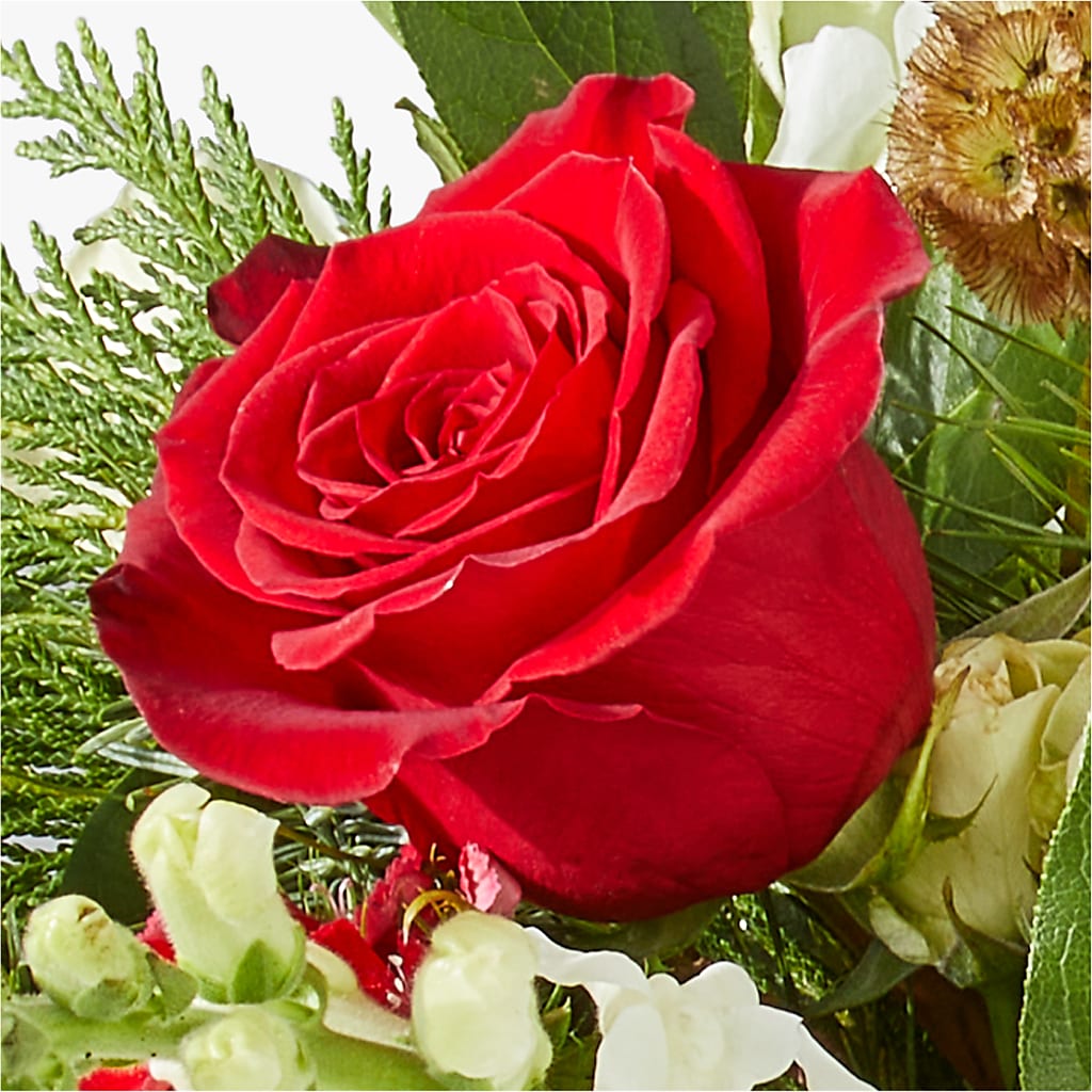 Deck the Halls Bouquet –  The Bloom Centre, Houston TX