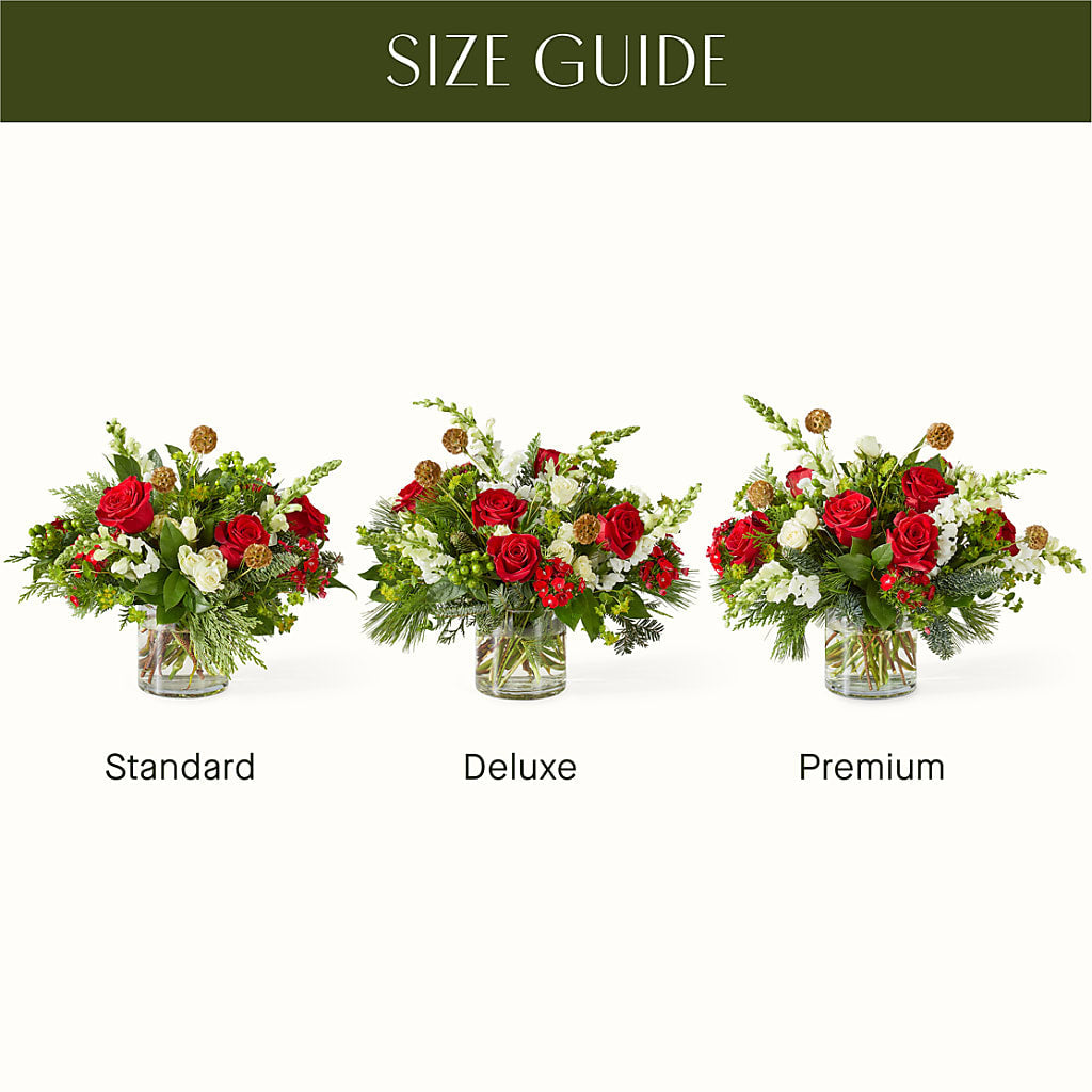 Deck the Halls Bouquet –  The Bloom Centre, Houston TX