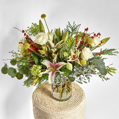 Berry & Bright Bouquet –  The Bloom Centre, Houston TX