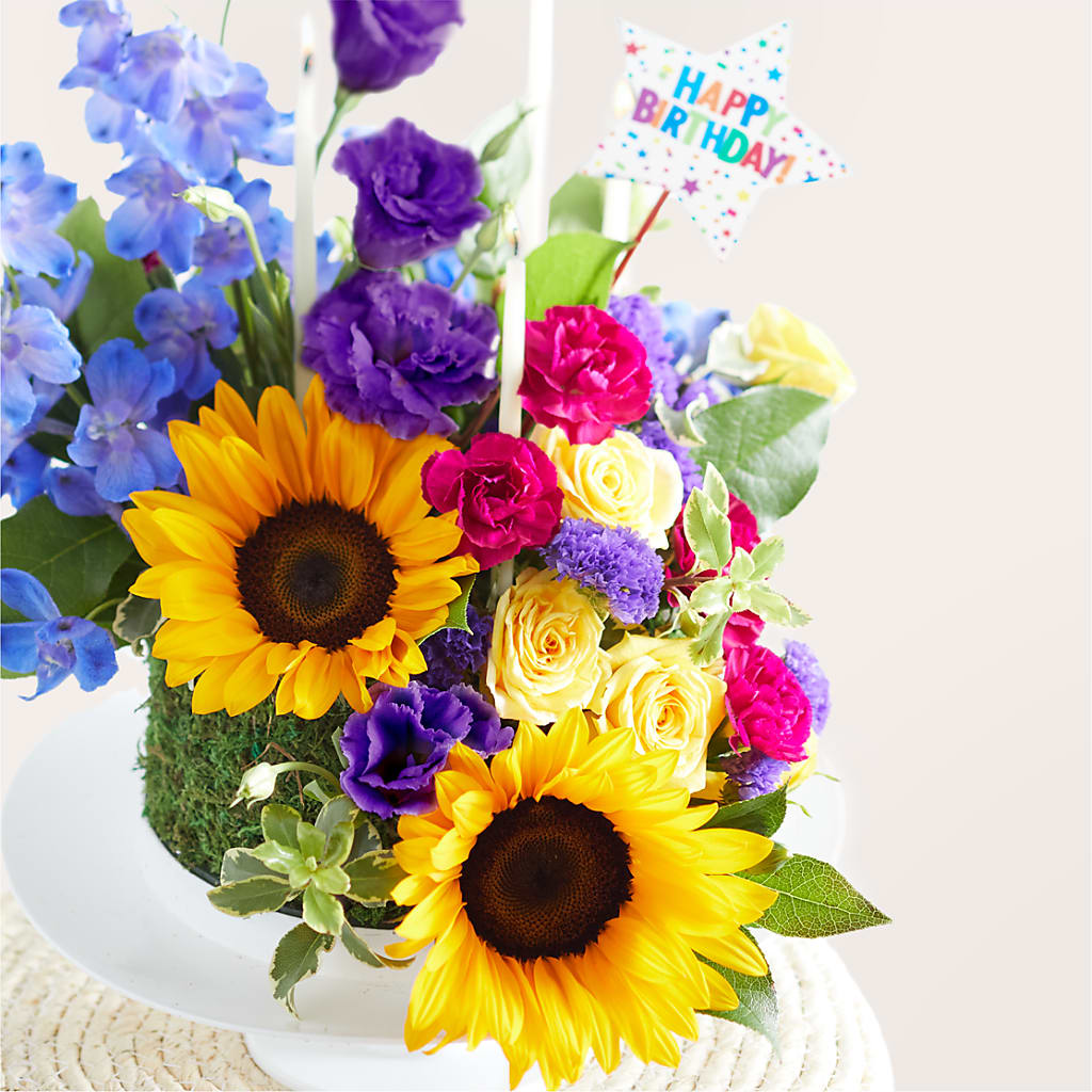 Star of the Day Floral Cake –  The Bloom Centre, Houston TX