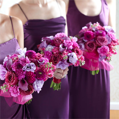 Bridesmaid's Garden Bouquet –  The Bloom Centre, Houston TX