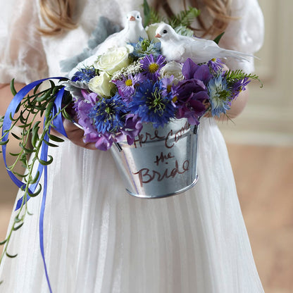 Enchantment Flower Girl Arrangement –  The Bloom Centre, Houston TX