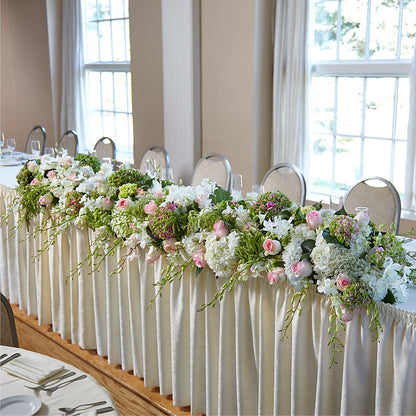 State of Joy Head Table Arrangement –  The Bloom Centre, Houston TX