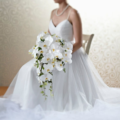 Classic White Bouquet –  The Bloom Centre, Houston TX