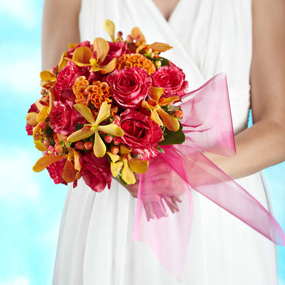 Brilliant Shades of Love Bouquet –  The Bloom Centre, Houston TX