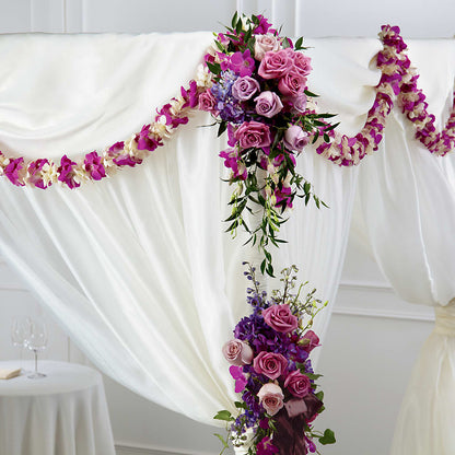 Color & Light Chuppah Decor –  The Bloom Centre, Houston TX