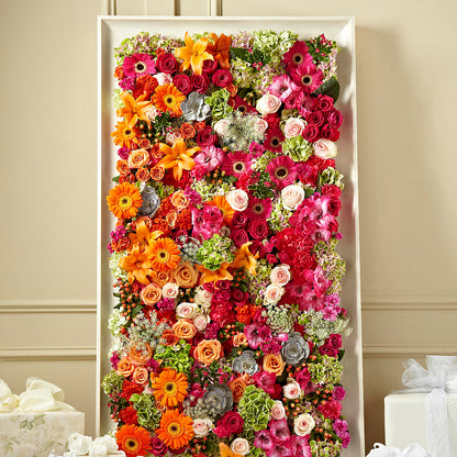 Fresh Picked Floral Wall –  The Bloom Centre, Houston TX