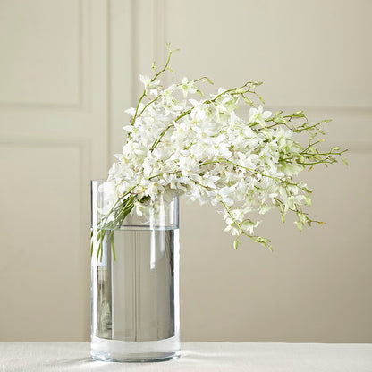 White Dendrobium Bouquet –  The Bloom Centre, Houston TX